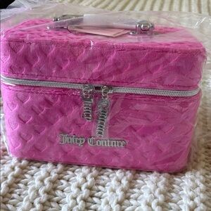 Juicy Couture Travel Makeup Train Case